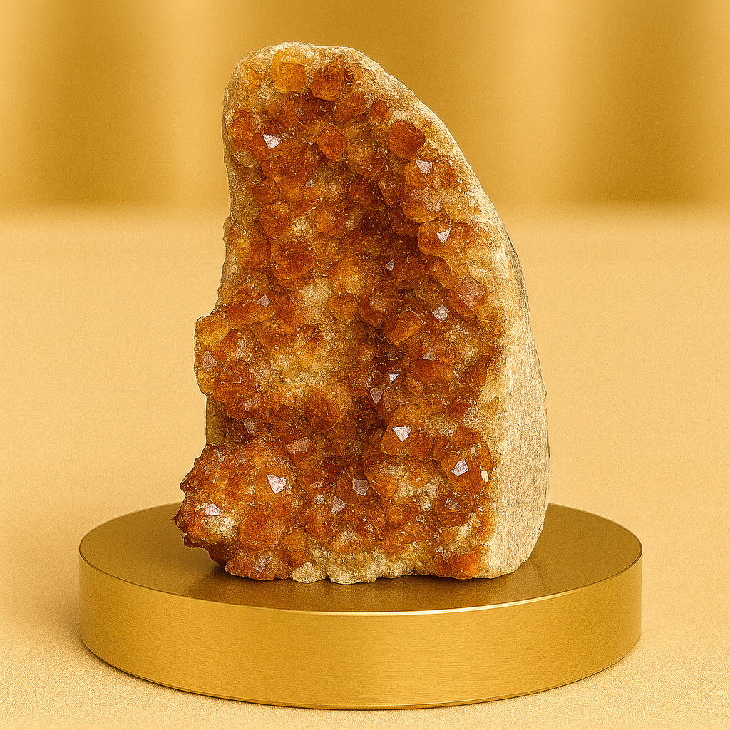 Limited Edition Citrine Geode – from Brazil (AAA Quality)
