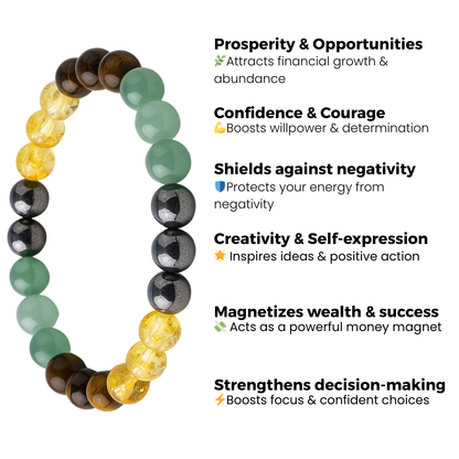 Money Magnet 8mm Bracelet