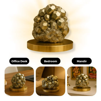 Limited Edition Peru Pyrite Raw Stone