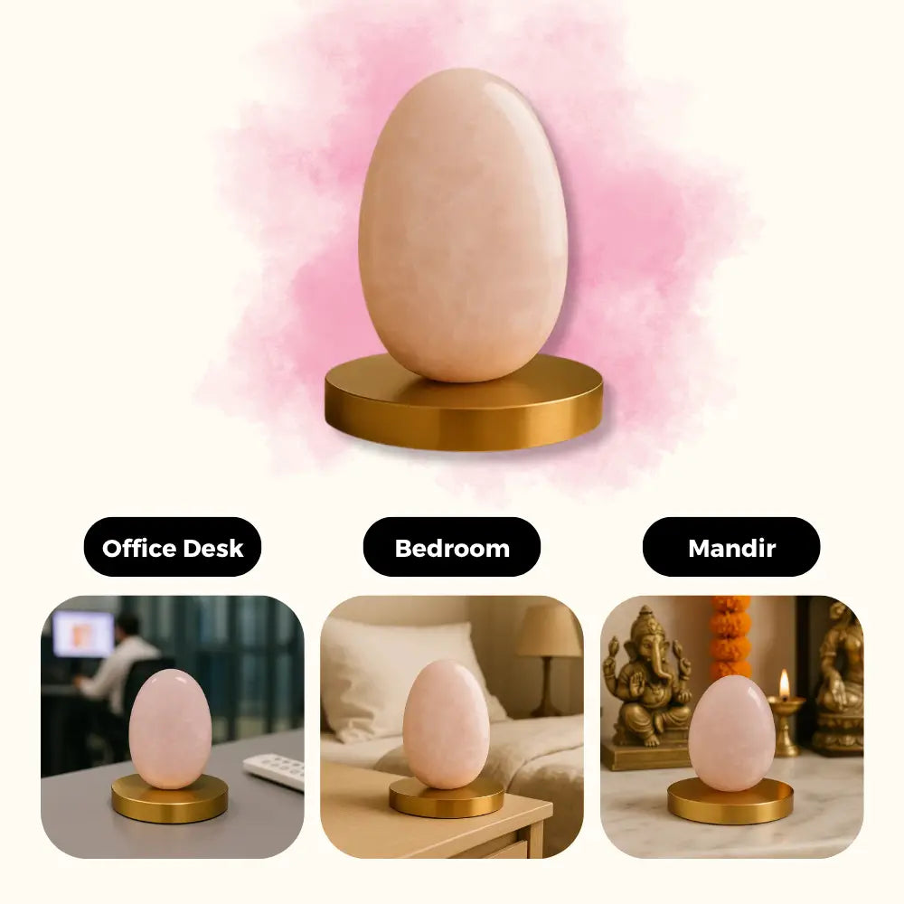 Heartlight Harmony Rose Quartz (AAA Quality)