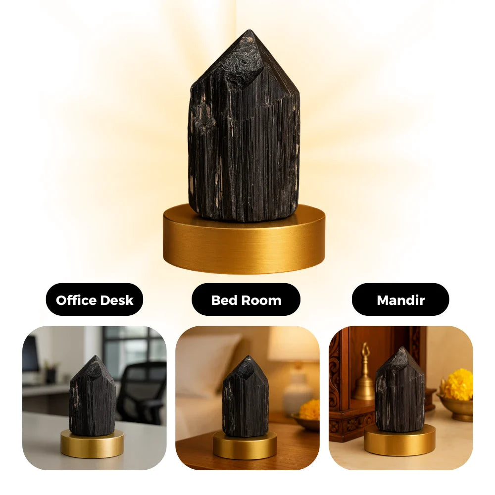 Natural Black Tourmaline Form