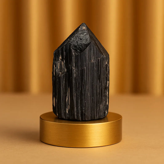 Natural Black Tourmaline Form