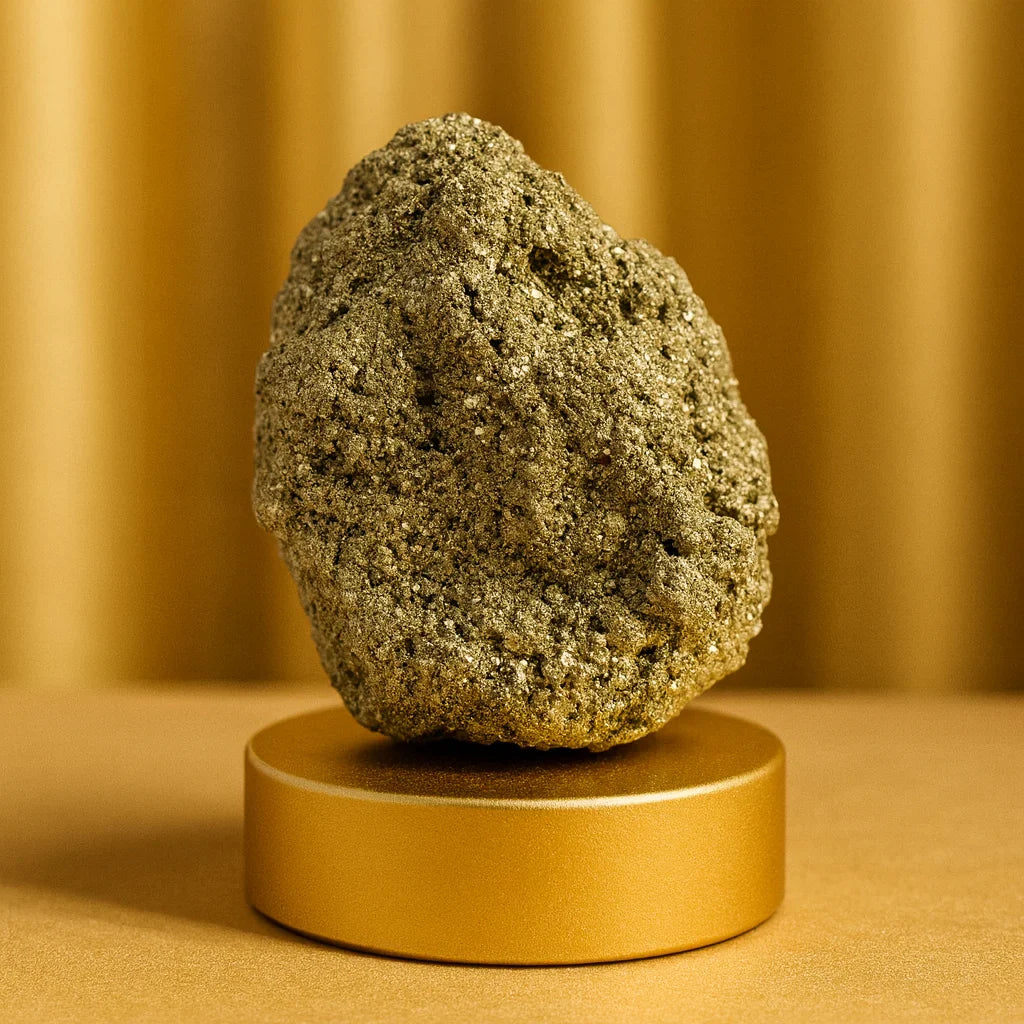 Limited Edition Peru Pyrite Raw Stone