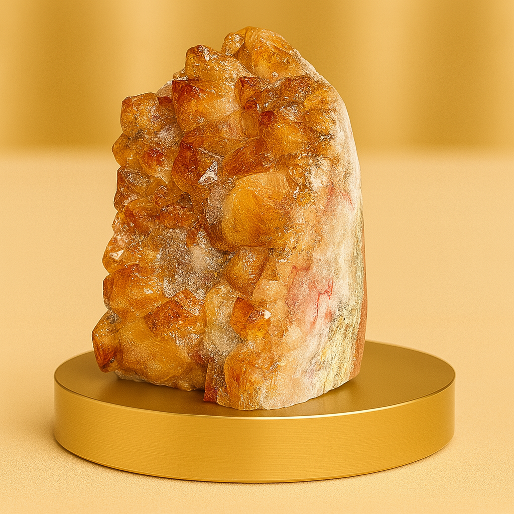 Limited Edition Citrine Geode – from Brazil (AAA Quality)