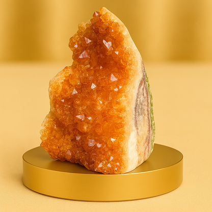 Limited Edition Citrine Geode – from Brazil (AAA Quality)