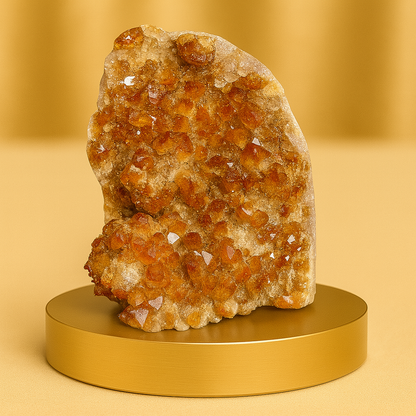 Limited Edition Citrine Geode – from Brazil (AAA Quality)