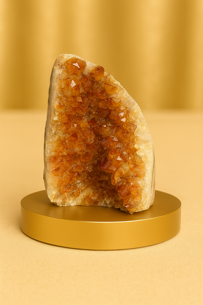 Limited Edition Citrine Geode – from Brazil (AAA Quality)