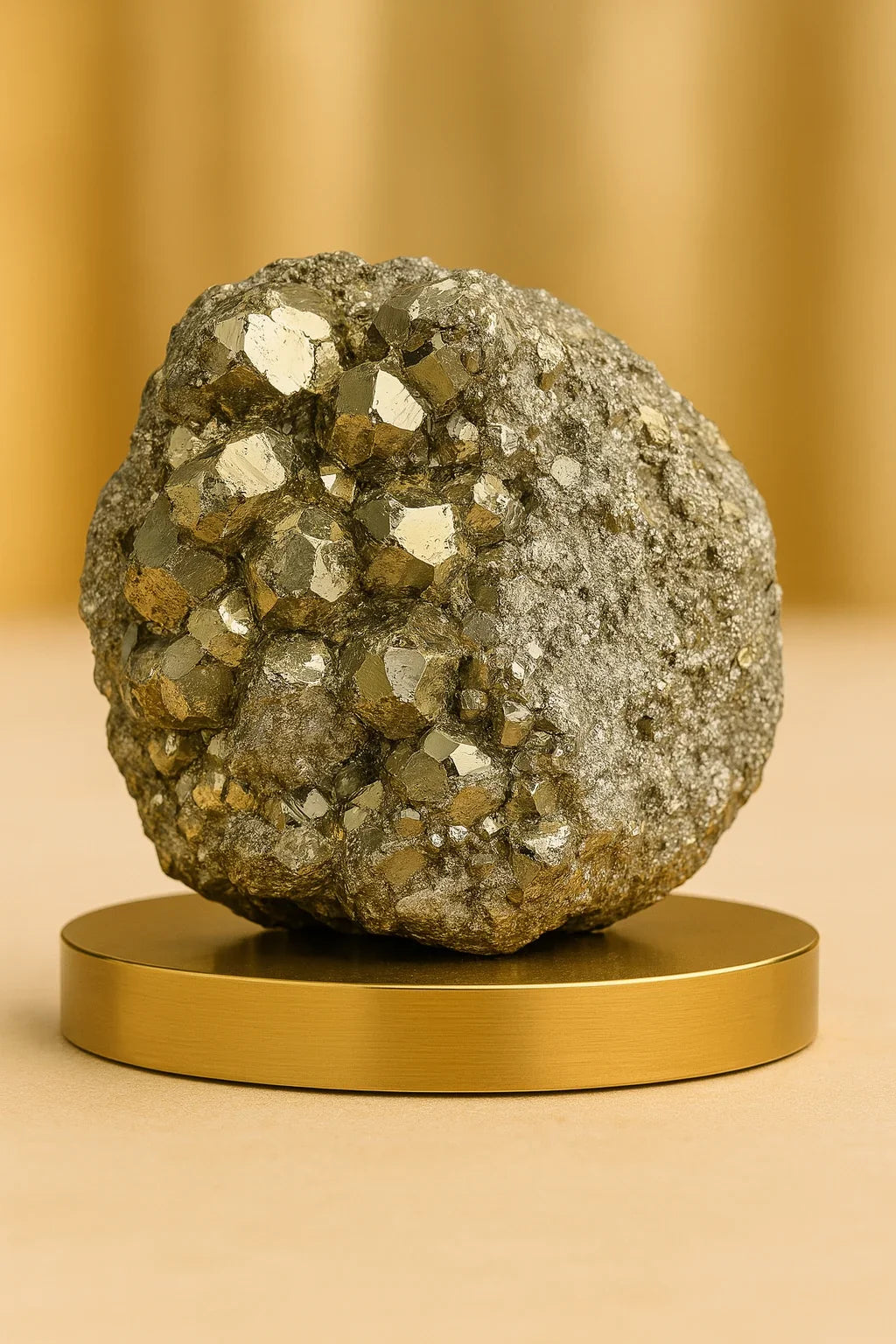 Limited Edition Peru Pyrite Raw Stone