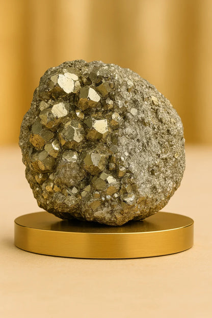 Limited Edition Peru Pyrite Raw Stone