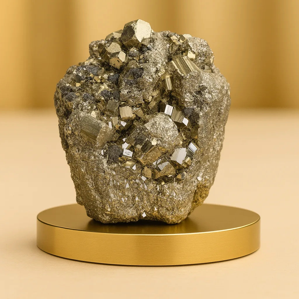 Limited Edition Peru Pyrite Raw Stone
