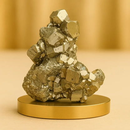 Limited Edition Peru Pyrite Raw Stone