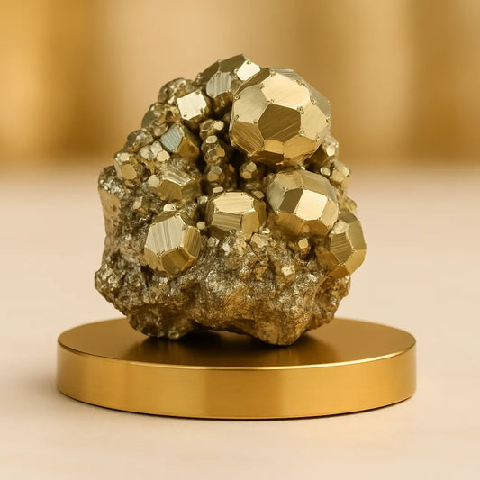 Limited Edition Peru Pyrite Raw Stone
