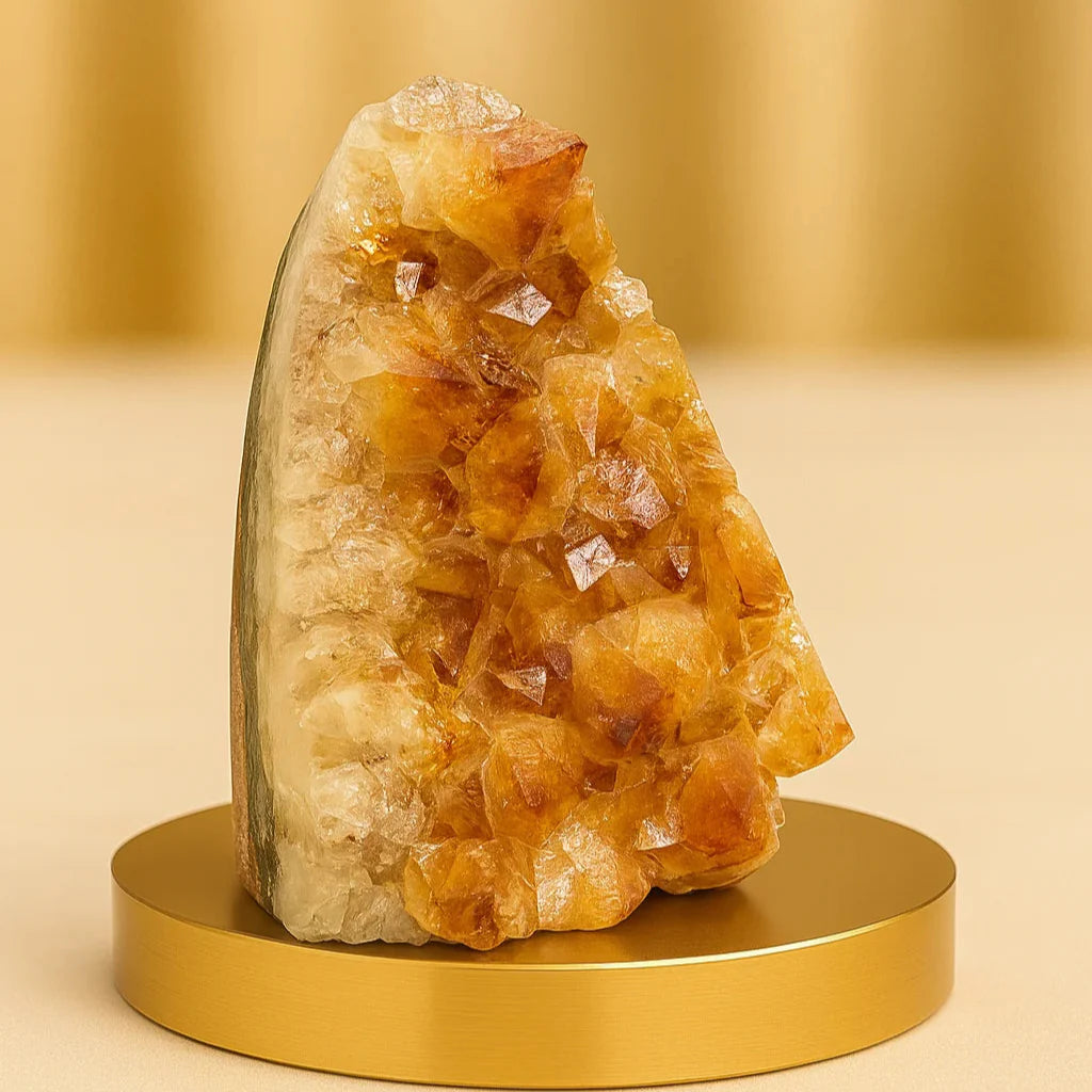 Limited Edition Citrine Geode – from Brazil (AAA Quality)