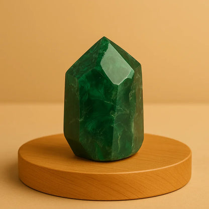 Emerald Shield Malachite Cluster (AAA Quality)