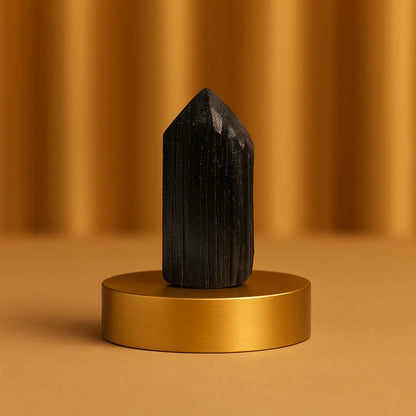 Natural Black Tourmaline Form