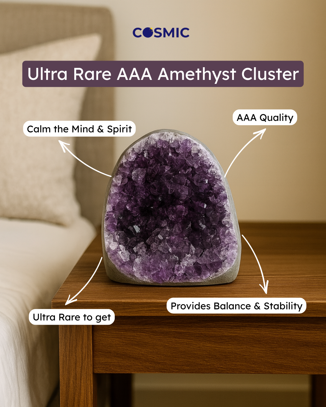 Divine Shield Amethyst Cave (AAA Quality)