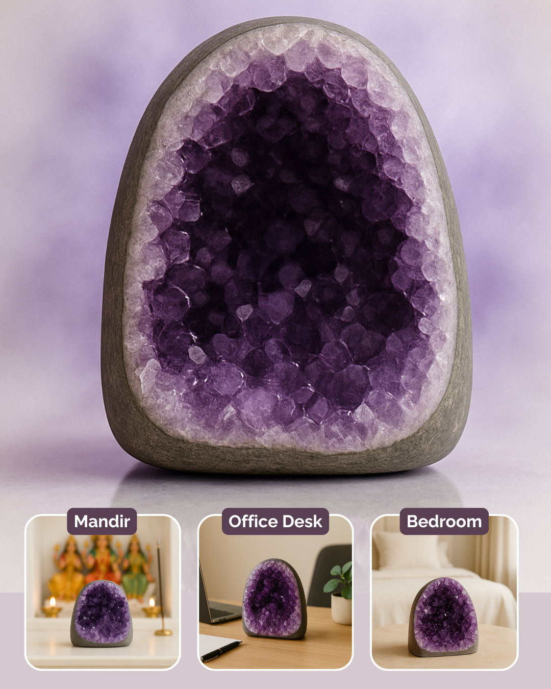 Divine Shield Amethyst Cave (AAA Quality)