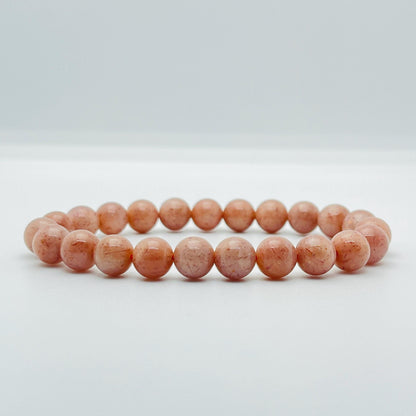 Natural Sunstone AAA Bracelet 8MM With Certificate